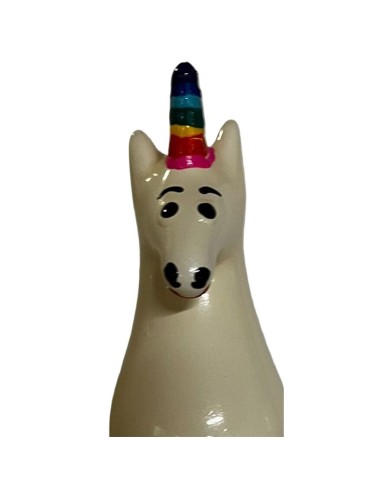 CONDOMERIE - PRÉSERVATIFS FANTAISIE PEINTS À LA MAIN LICORNE ARC-EN-CIEL