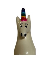 CONDOMERIE - PRÉSERVATIFS FANTAISIE PEINTS À LA MAIN LICORNE ARC-EN-CIEL
