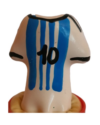 CONDOMERIE - PRÉSERVATIFS FANTAISIE PEINTS À LA MAIN CHEMISE MESSI N°10