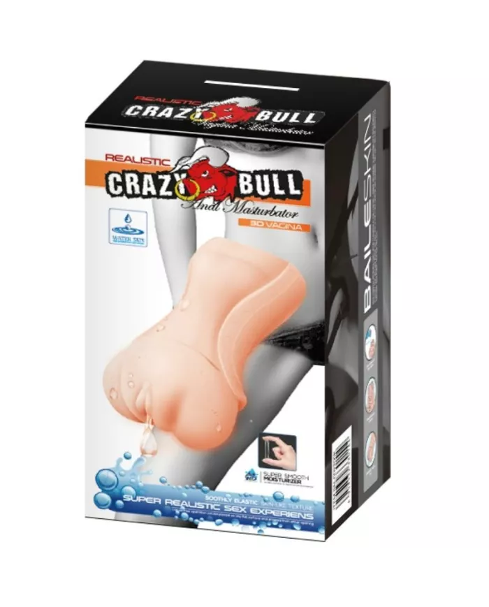 CRAZY BULL - MASTURBATEUR VAGIN  PEAU D'EAU CRAZY BULL - MASTURBATEUR VAGIN  PEAU D'EAU