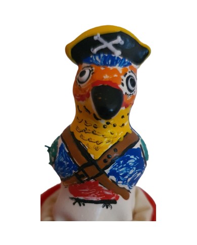 CONDOMERIE - PRÉSERVATIFS FANTAISIE PEINTS À LA MAIN CAPTAIN PARROT