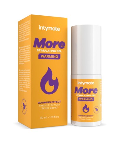 INTIMATELINE INTYMATE - GEL DE MASSAGE À BASE D'EAU PLUS D'EFFET CHALEUR POUR ELLE 30 ML