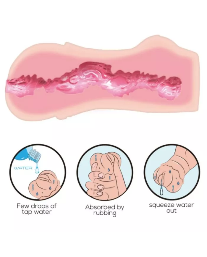 CRAZY BULL - MASTURBATEUR VAGIN  PEAU D'EAU CRAZY BULL - MASTURBATEUR VAGIN  PEAU D'EAU