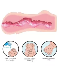 CRAZY BULL - MASTURBATEUR VAGIN  PEAU D'EAU CRAZY BULL - MASTURBATEUR VAGIN  PEAU D'EAU