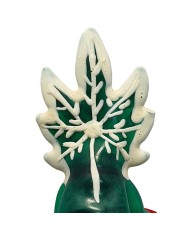 CONDOMERIE - PRÉSERVATIFS FANTAISIE PEINTS À LA MAIN CANNABIS MODÈLE 2