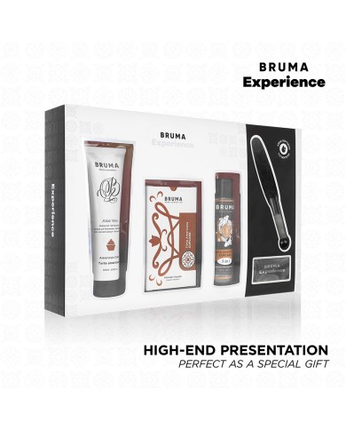 BRUMA XPERIENCE - KIT TENTATION DOUCE GÂTEAU AMÉRICAIN VIBRO-ORGASMIQUE