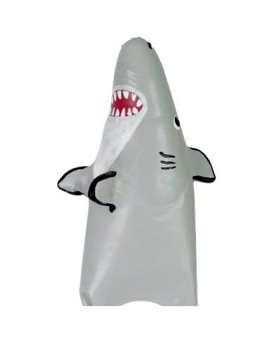 CONDOMERIE - PRÉSERVATIFS FANTAISIE PEINTS À LA MAIN MODÈLE REQUIN XL