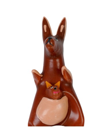 CONDOMERIE - PRÉSERVATIFS FANTAISIE PEINTS À LA MAIN MODÈLE KANGOUROU XL