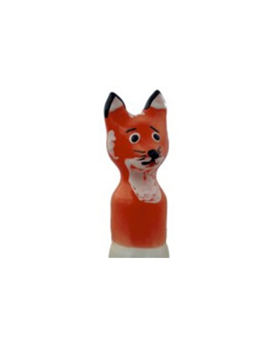 CONDOMERIE - PRÉSERVATIFS FANTAISIE PEINTS À LA MAIN FOX BROWN XL