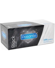 PASANTE - PRÉSERVATIFS EN VELOURS NOIR BOÎTE 144 UNITÉS