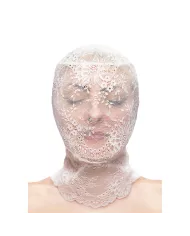 NS NOVELTIES - FETISH & FASHION CAGOULE EN DENTELLE BLANCHE NS NOVELTIES - FETISH & FASHION CAGOULE EN DENTELLE BLANCHE