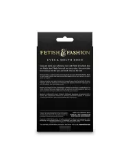 NS NOVELTIES - FETISH & FASHION CAGOULE YEUX ET BOUCHE NYLON BLANC