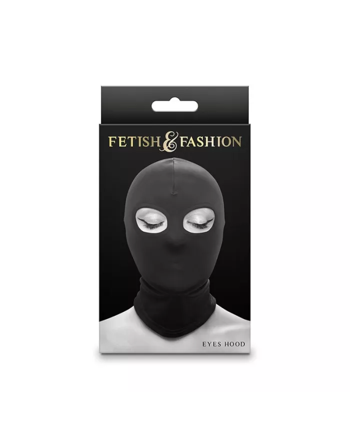 NS NOVELTIES - FETISH & FASHION CAGOULE YEUX NYLON NOIR NS NOVELTIES - FETISH & FASHION CAGOULE YEUX NYLON NOIR