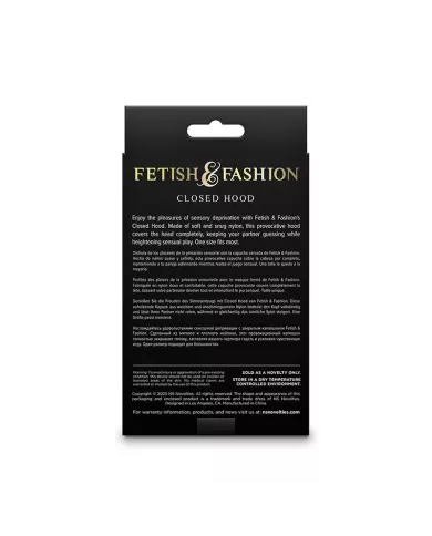 NS NOVELTIES - FETISH & FASHION CAGOULE FERMÉE NYLON BLANC