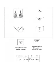 LIVCO CORSETTI FASHION - SOUTIEN-GORGE + STRING JIMENA LC 20216 NOIR TAILLE UNIQUE LIVCO CORSETTI FASHION - SOUTIEN-GORGE + STRING JIMENA LC 20216 NOIR TAILLE UNIQUE