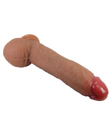 PRETTY LOVE - MENDEL GODEMICHET RÉALISTE AVEC VENTOUSE 25,5 CM -Ø- 5,6 CM