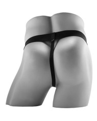 FETISH FANTASY SERIES - GODEMICHET VIBRANT Creux RÉALISTE AVEC BOULES 17,8 CM