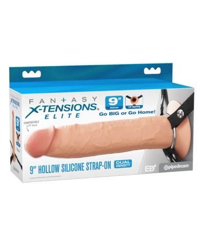 FANTASY X-TENSIONS - ELITE REALISTIC HOLLOW STRAP-ON 24,1 CM