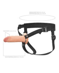 FANTASY X-TENSIONS ELITE - STRAP-ON EN SILICONE CREUX DE 15,2 CM