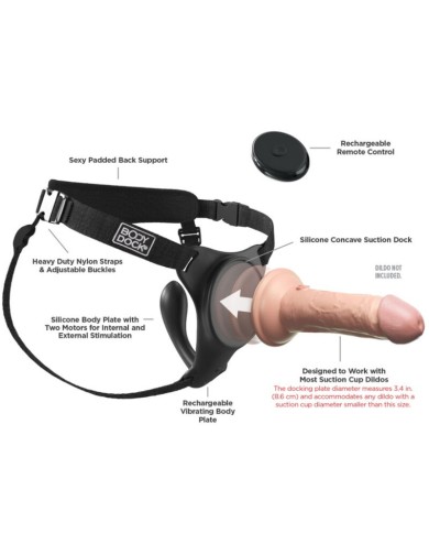 PIPEDREAMS - HARNAIS BODY DOCK G-SPOT PRO