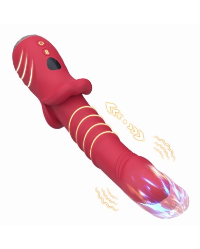 ARMONY - POINT A DILDO VIBRATEUR STIMULANT ROUGE