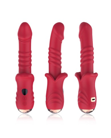 ARMONY - POINT A DILDO VIBRATEUR STIMULANT ROUGE