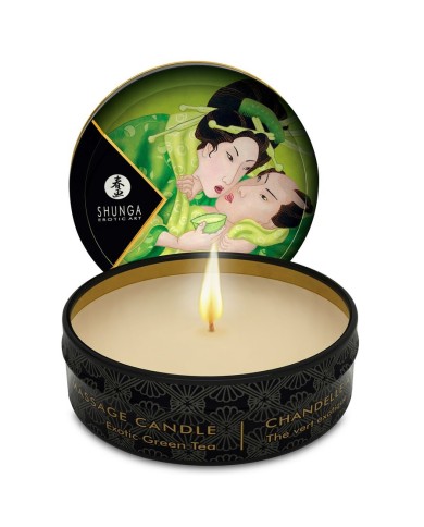 SHUNGA - MINI CARESSE À LA BOUGIE PRÉSENTOIR BOUGIES DE MASSAGE 24 UNITÉS