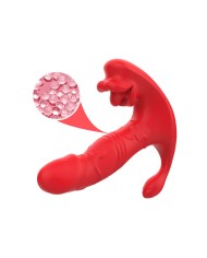 ARMONY - VIBRATEUR ANAL CULOTTE STIMULATEUR POINT C ET G TÉLÉCOMMANDE ROUGE