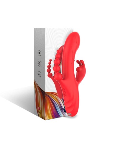 ARMONY - STIMULATEUR DE POINT G ET DE CLITORIS VIBRATEUR ROUGE