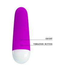 PRETTY LOVE - MINI VIBRATEUR LUTHER 30 MODES DE VIBRATION