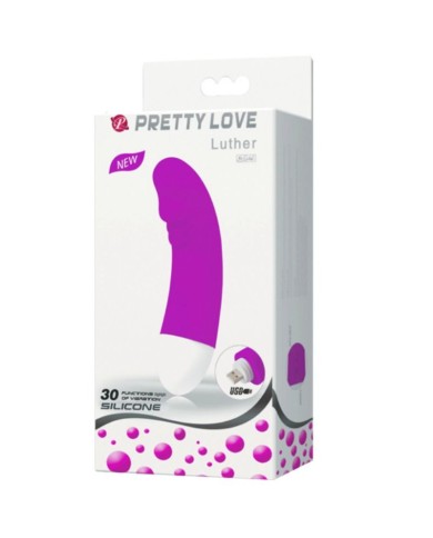 PRETTY LOVE - MINI VIBRATEUR LUTHER 30 MODES DE VIBRATION