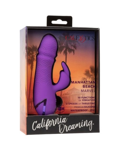 CALEXOTICS - MANHATTAN BEACH MARVEL VIBRATEUR RABBIT VIOLET PAR CALIFORNIA DREAMING