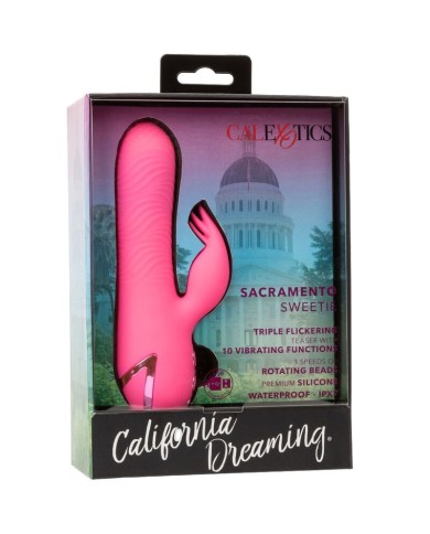 CALEXOTICS - SACRAMENTO SWEETIE VIBRATEUR LAPIN ROSE PAR CALIFORNIA DREAMING