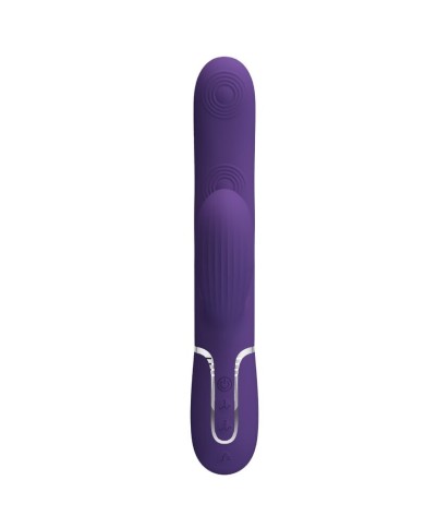 PRETTY LOVE - PERLITA VIBRATEUR G-SPOT 3 EN 1 MULTIFONCTION VIOLET