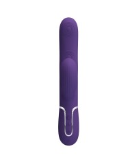 PRETTY LOVE - PERLITA VIBRATEUR G-SPOT 3 EN 1 MULTIFONCTION VIOLET