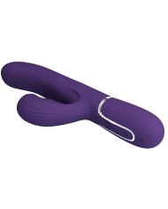 PRETTY LOVE - PERLITA VIBRATEUR G-SPOT 3 EN 1 MULTIFONCTION VIOLET