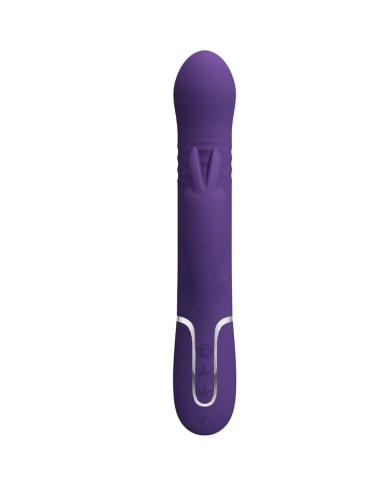 PRETTY LOVE - COALE VIBRATEUR RABBIT 4 EN 1 VIOLET