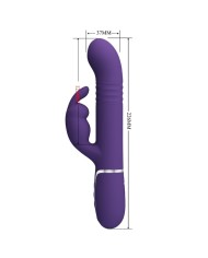 PRETTY LOVE - COALE VIBRATEUR RABBIT 4 EN 1 VIOLET