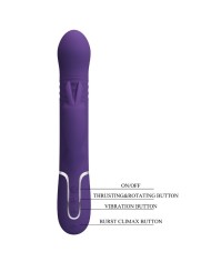 PRETTY LOVE - COALE VIBRATEUR RABBIT 4 EN 1 VIOLET