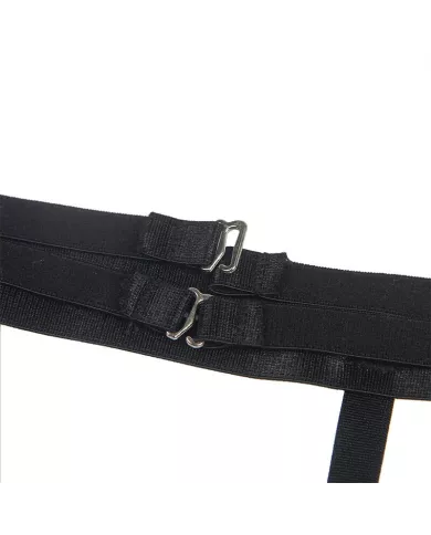 SUBBLIME - 954154 BODY AVEC PORTE-JARRETELLES NOIR L/XL