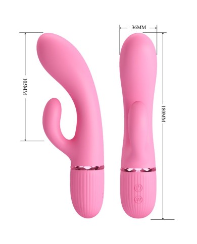 PRETTY LOVE - VIBRATEUR MARSKI RABBIT & POINT G ROSE
