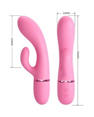 PRETTY LOVE - VIBRATEUR MARSKI RABBIT & POINT G ROSE