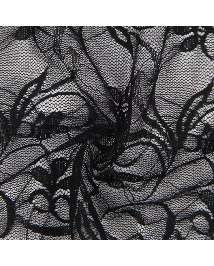 SUBBLIME - 954185 BABYDOLL EN DENTELLE À BRETELLES RÉGLABLES NOIRE S/M SUBBLIME - 954185 BABYDOLL EN DENTELLE À BRETELLES RÉGLABLES NOIRE S/M