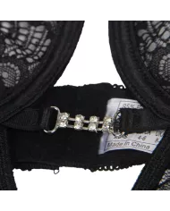 SUBBLIME - 954185 BABYDOLL EN DENTELLE À BRETELLES RÉGLABLES NOIRE S/M SUBBLIME - 954185 BABYDOLL EN DENTELLE À BRETELLES RÉGLABLES NOIRE S/M