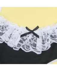 SUBBLIME - 954307 COSTUME DE FEMME SEXY NOIR/BLANC S/M