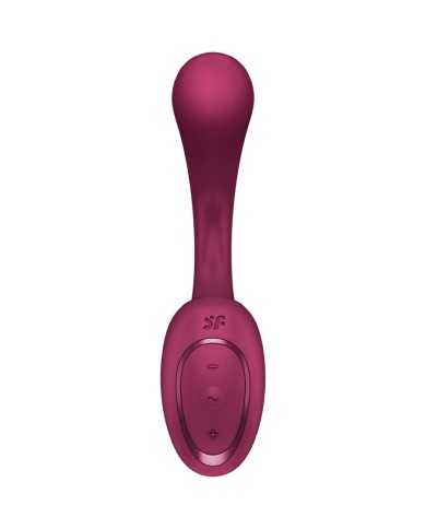 SATISFYER - G FOR GODDESS 2 BOUTEILLE VIBRATEUR LAPIN BORDEAUX