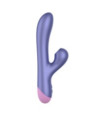 ROMP - PULSE VIBRATEUR DOUBLE POINT G RABBIT BLEU ÉLECTRIQUE