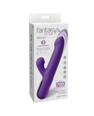 FANTASY FOR HER- VIBRATEUR SUPER SONIX THRUSTER LAPIN VIOLET