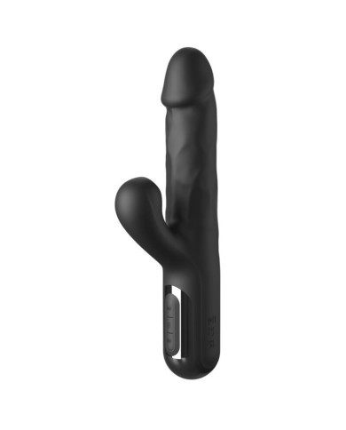 FETISH FANTASY SERIES - VIBRATEUR LAPIN EN SILICONE SONIX NOIR
