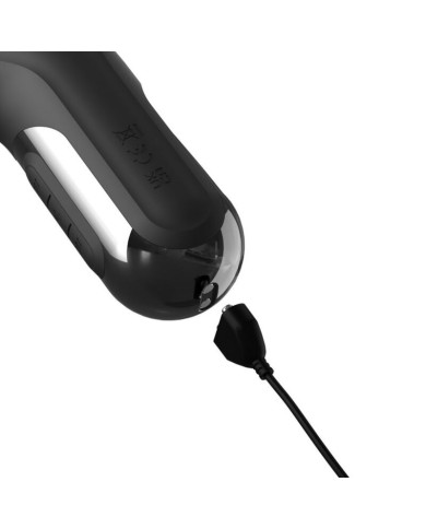 FETISH FANTASY SERIES - VIBRATEUR LAPIN EN SILICONE SONIX NOIR